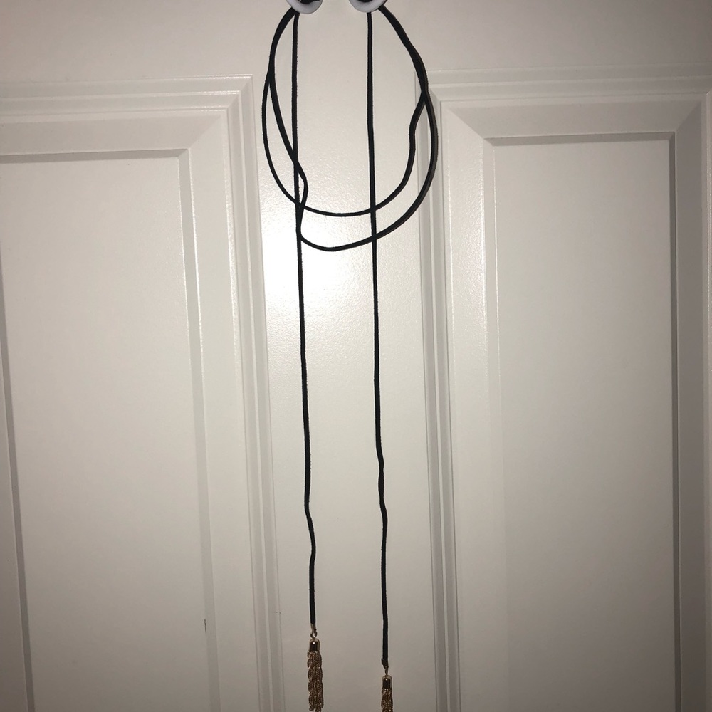 black wrap choker